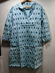 Patterned Tunic Top