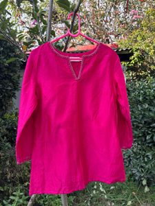 Fab India Pink Kurti