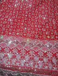 Red Unstitched Suit