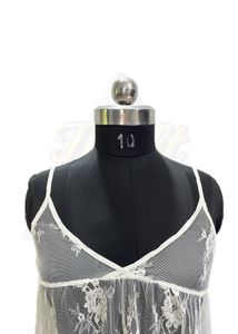 White Floral Lace Babydoll