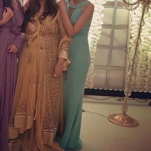 TURQUOISE GOWN