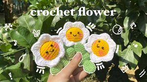 Crochet Flower Bouquet