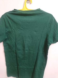 Dark Green Basic Tee
