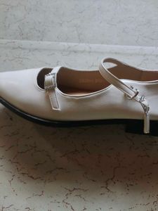 Japanese Cream Mary Jane Shoes