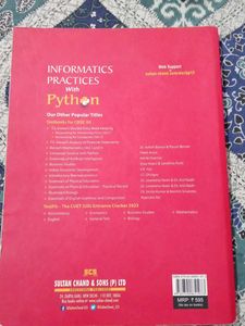 Informatics Practices with Python