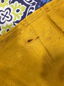 Mustard Saree