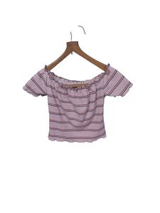 Striped Off-Shoulder Top