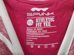 Spunk Athethic Fit Tee For Women