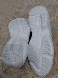 Cute Pink &amp; White Sneakers