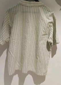 Striped Short Sleeve Button-Down