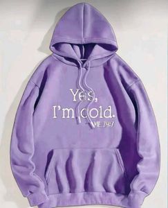 New  Nd Unused  Hooded Woolen Sweatshirt