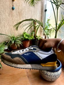 Pepe Jeans Men’s Sneakers - Retro Style