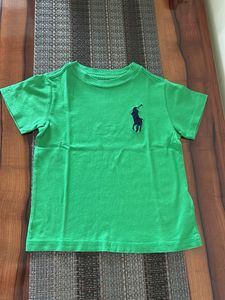 Kids Round Neck T-shirt - Green