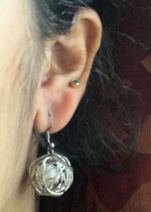 Max Silver Tone Hoop Earrings