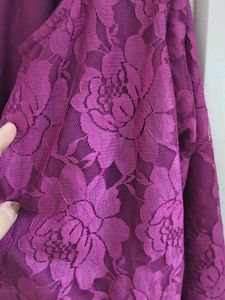 Medium Size ,Beautiful wine Colour Shrug