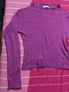 Purple Pullover