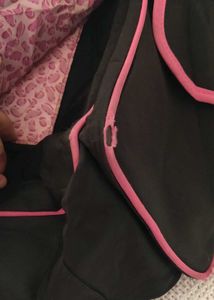 Baby Phat Black &amp; Pink Shoulder Bag