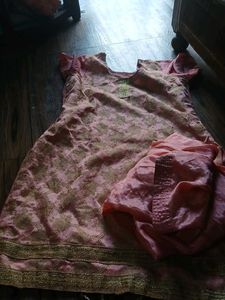 Elegant Pink Embroidered Kurta Set