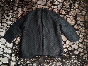 UNISEX Heavy Cozy Black Knitted Cardigan 😊