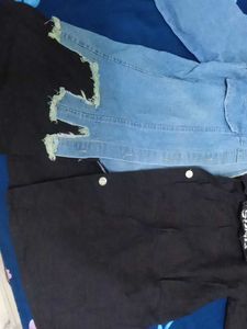 Two-Tone Denim Jacket