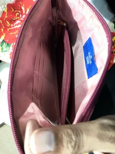 Maroon Crossbody Bag