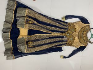 Elegant Embroidered Ethnic Dress