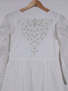 White  Kurta Set