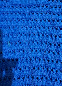 Benetton Royal Blue 💙 Knitted Pullover