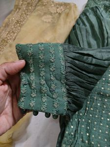 Green Afghani Dress