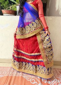 Red Lehenga Choli Set