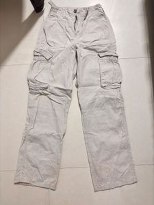 BERSHKA grey Cargo Pants