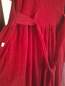 Burgundy Sparkle Dress