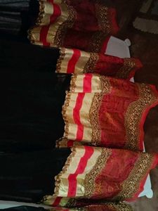 Black Embroidered Kurta Set