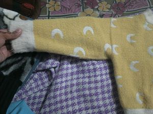 New kids double side wear sweater