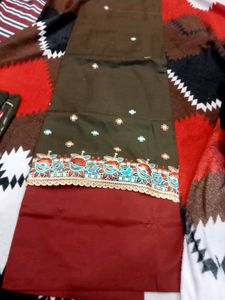 Unstitched Cotton Dress Material