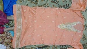 Kurta peach color