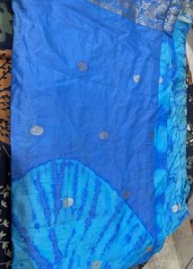 Blue Dye Look Saree