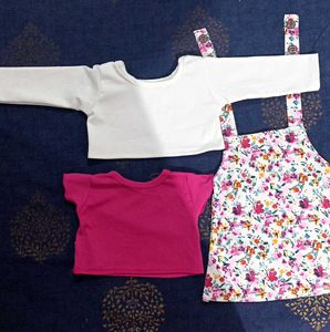 Floral Dress &amp; Top Set