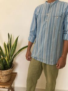 Chinese Collar Short Kurta