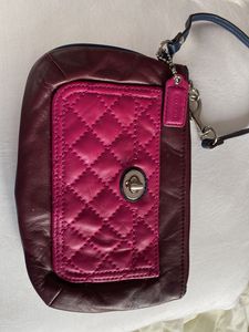 Coach Wristlet Pouch