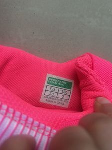 Neon Pink Sneakers