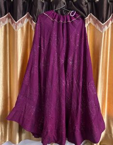 Purple Lehenga Choli With Duppata