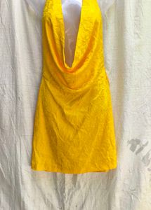 DAMN GORGEOUS COWL NECK BODYCON