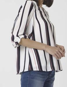 Striped Blouse - Chic &amp; Versatile