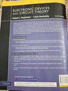 Electronic Devices And Circuit Theory