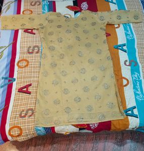 Chandesari Silk Long Kurta