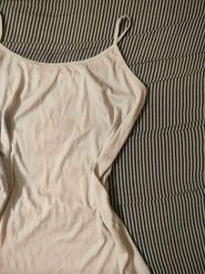 White Slip Dress