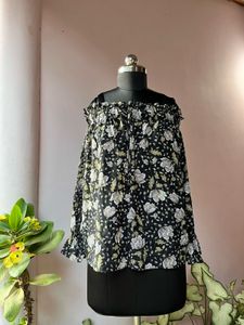 Floral Off-Shoulder Top