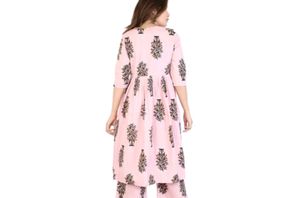 Floral Cotton Anarkali For Summer 💗