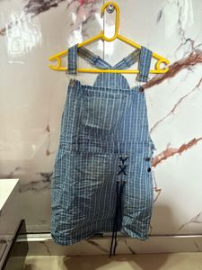 Cute Denim Jumper Dress